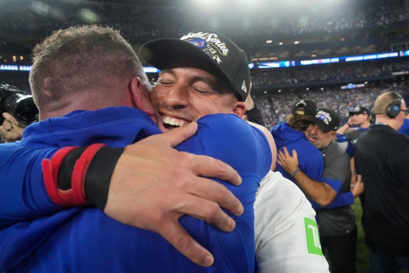 Blue Jays never doubted their $150M man. He got them to World Series. Blue Jays never doubted their $150M man. He got them to World Series.